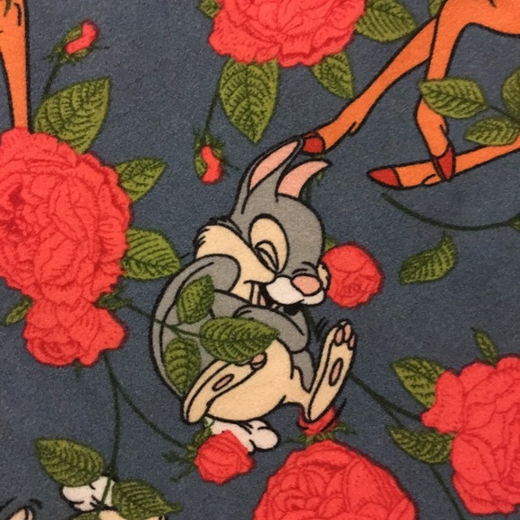 Lularoe OS Disney Bambi Thumper Leggings - Picture 2 of 13
